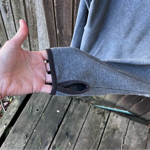 Eddie Bauer Northern Light Plush Funnel Neck Sweatshirt Sz S - Picture 6 of 16